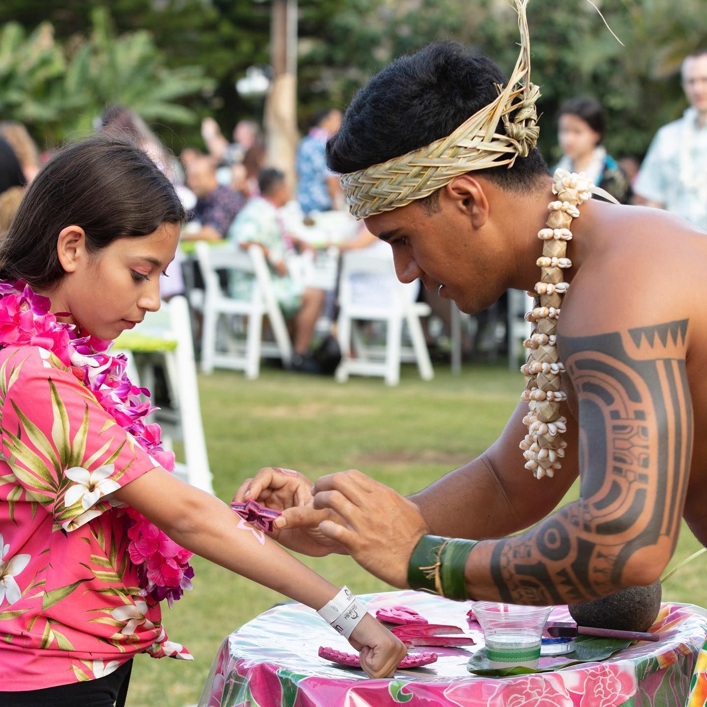 Alohakailuau Aloha Kai Bronze Package Luau Girl Tattoo Artist