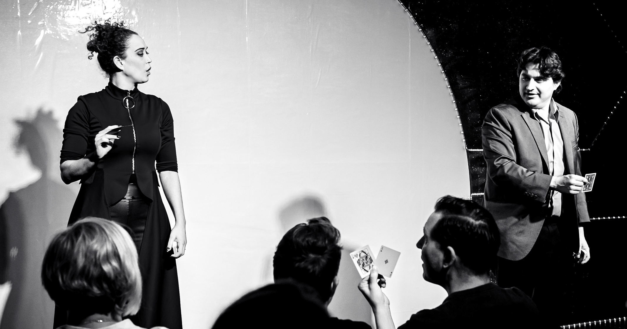 Cosmicundergroundtheater The Cosmic Underground Show Comedians Performance Stage Audience