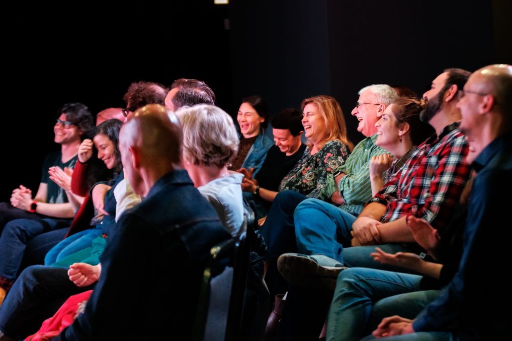 Cosmicundergroundtheater The Cosmic Underground Show Comedy Show Audience Laughter