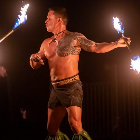 Gilligansmaui General Seating Fire Dancer Tattoo Performance Night