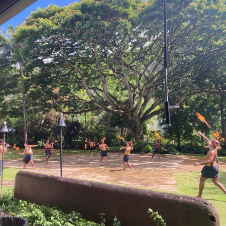 Kawikajoeslimousinehawaii  Private Vip Daytime Hawaiian Authentic Fire Dancers Luau Performance E