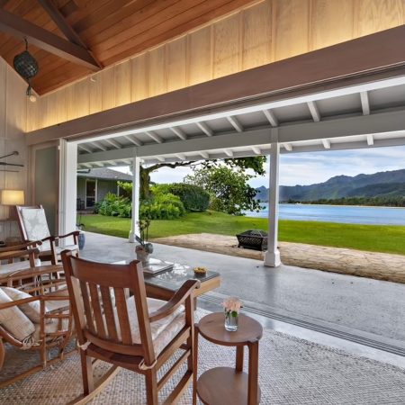 Lanihulientertainment Coastal Paradise Luau Open Living Room Lake Mountains