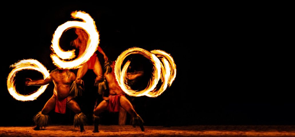 Marriottsunsetluau General Seating Fire Dancers Luau Performance