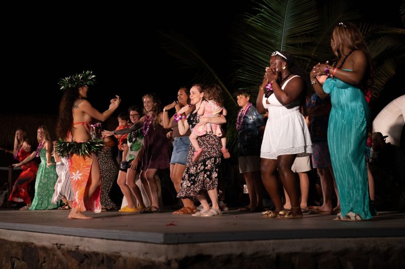 Maukawarriorsluau Koa Classic Package Rear Seating Luau Dancers Hula Party