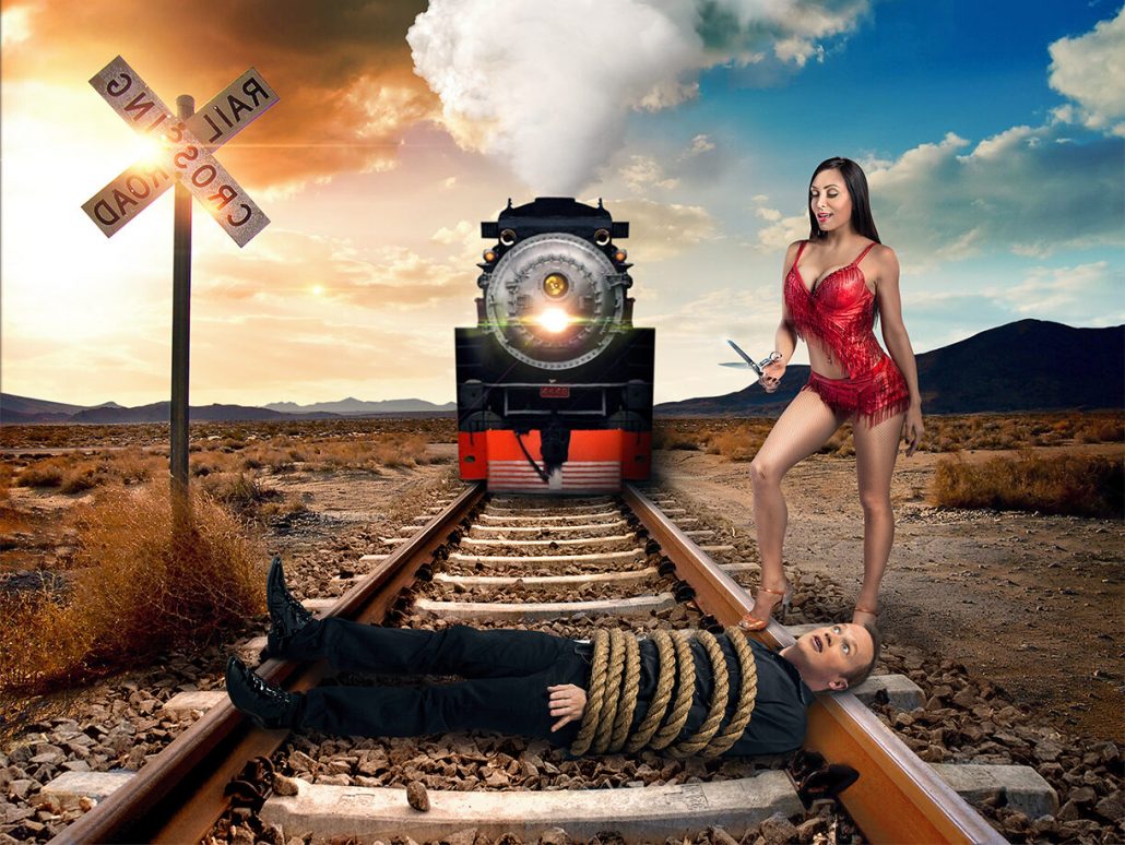 Nathanburton Nathan Burton Magic Show New Theater Train Magic Show Illusion Artist
