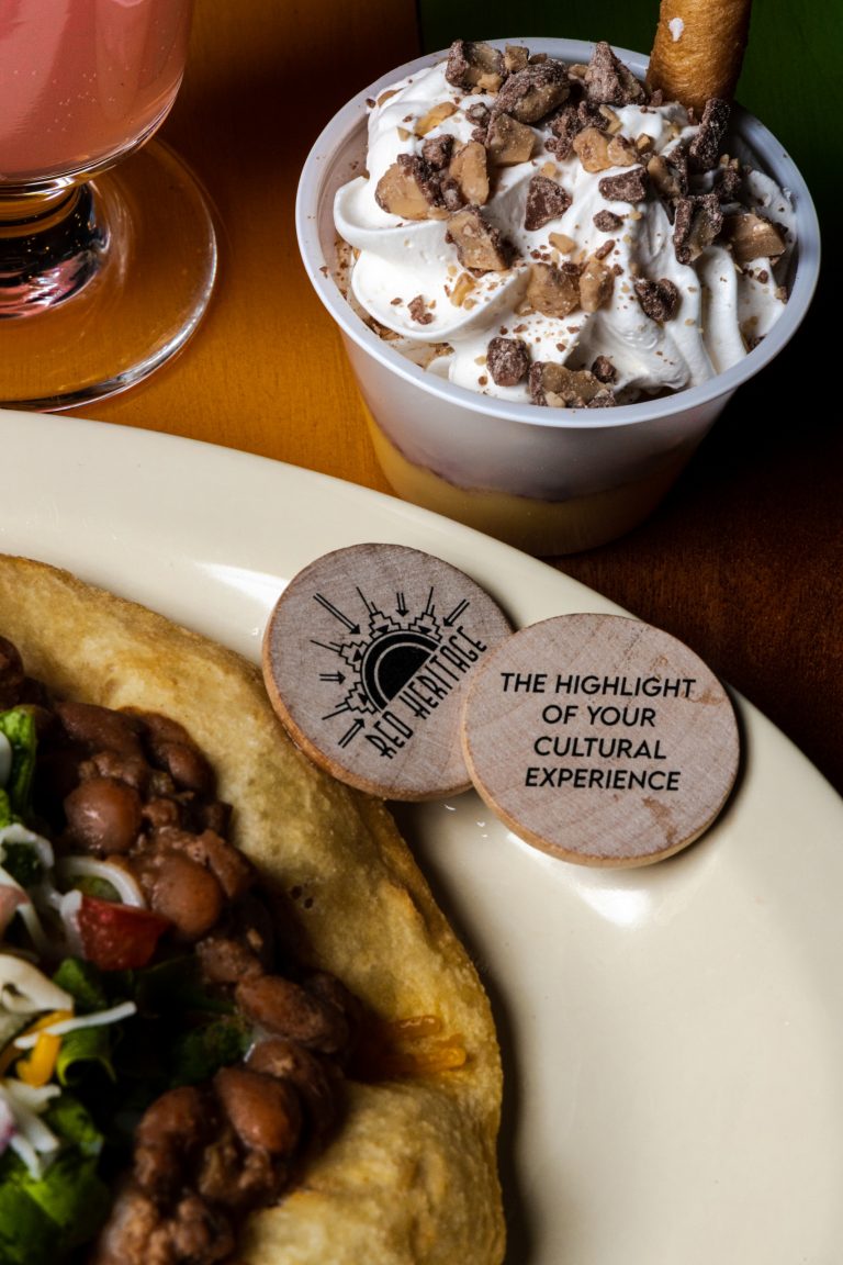 Red Heritage Red Heritage Dinner Show Dinner Show Dessert Taco
