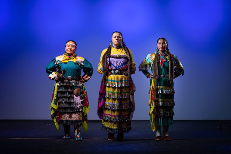 Red Heritage Red Heritage Dinner Show Native Dancers Colorful Costumes Stage