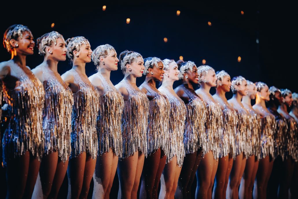 Walksnyc Radio City Christmas Spectacular Show  Dancers Fringe Costumes Stage Performance