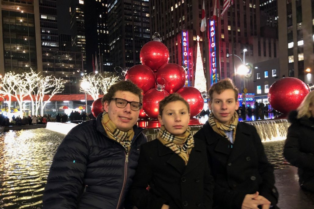 Walksnyc Radio City Christmas Spectacular Show  Radio City Christmas Red Balls